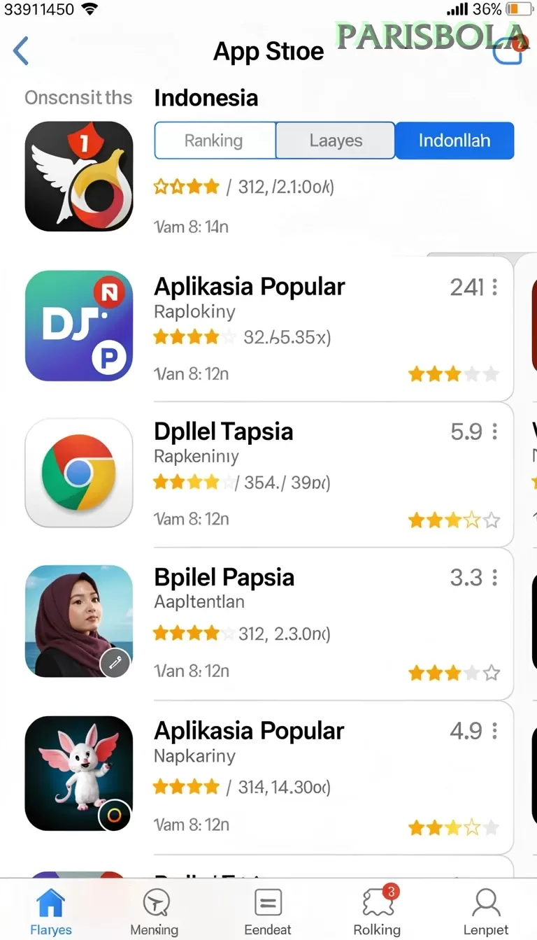 Cuplikan layar CEMARA77 — halaman utama