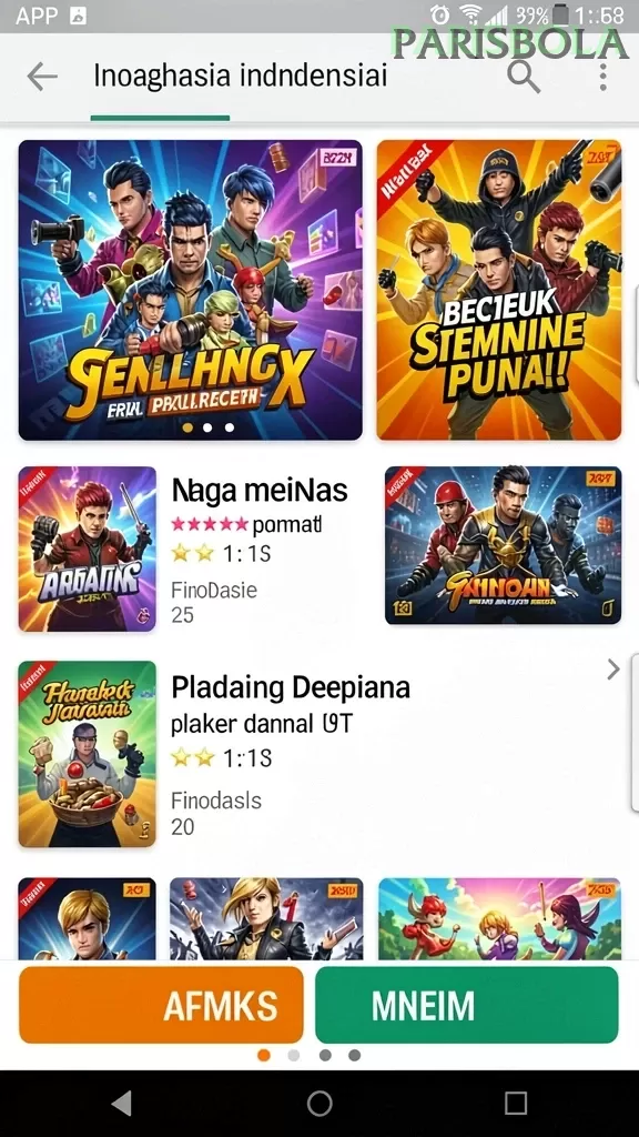 Cuplikan layar C8VIP — halaman utama
